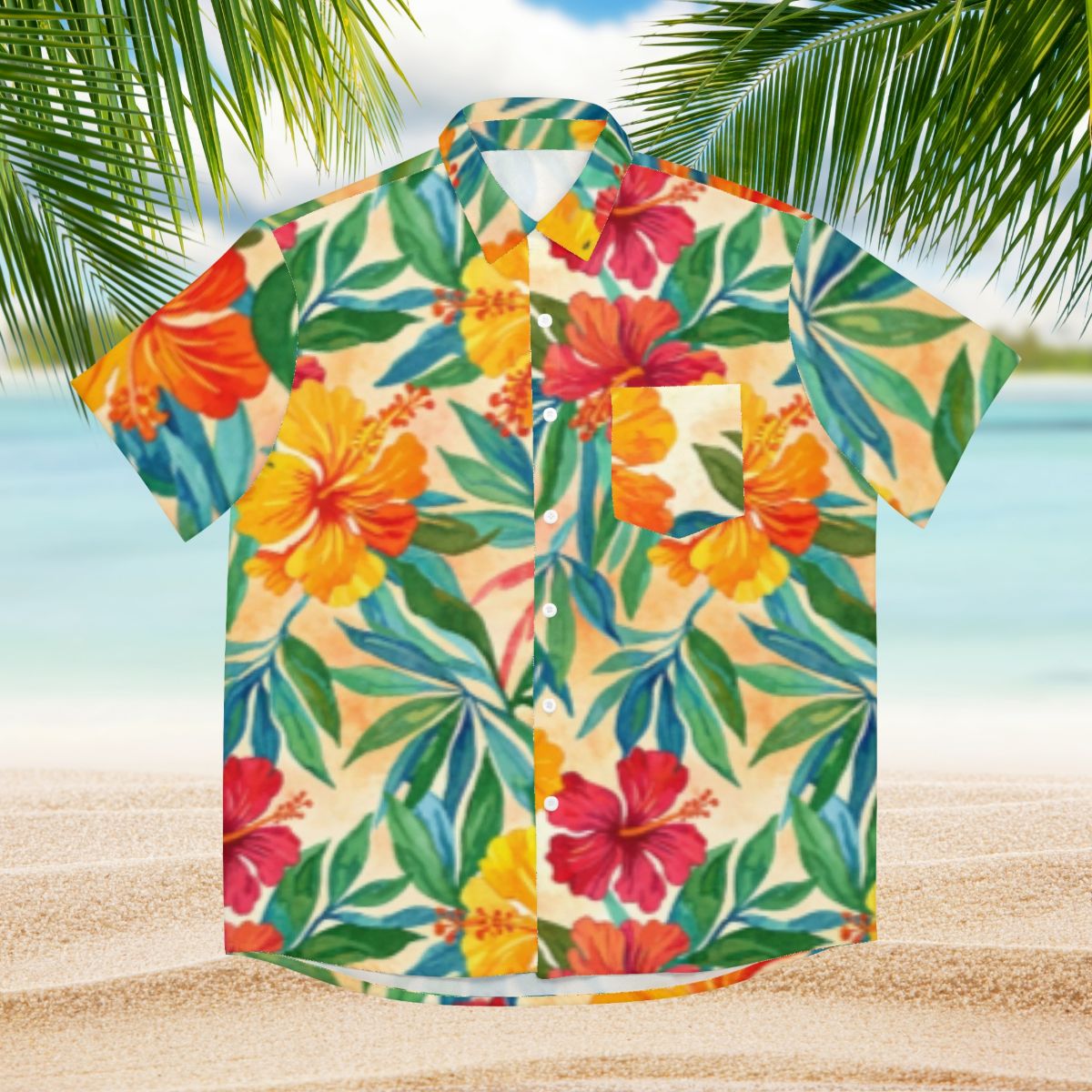Custom Photo Upload Family Aloha Hawaiian Shirt - Personalized Gifts for Summer Vacation Trips & Beachwear