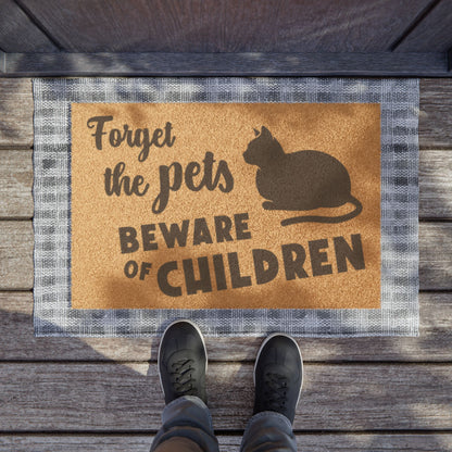 Funny Welcome Coir Doormat | Humorous Front Door Mat | Housewarming Gift