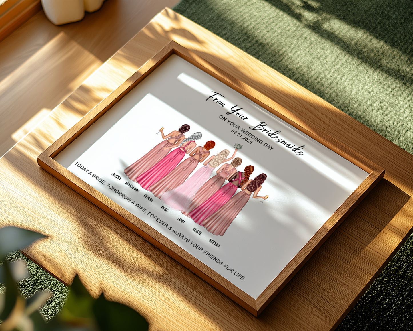 Personalized Couple Poster | Custom Boyfriend & Girlfriend Wall Art | Anniversary Gift