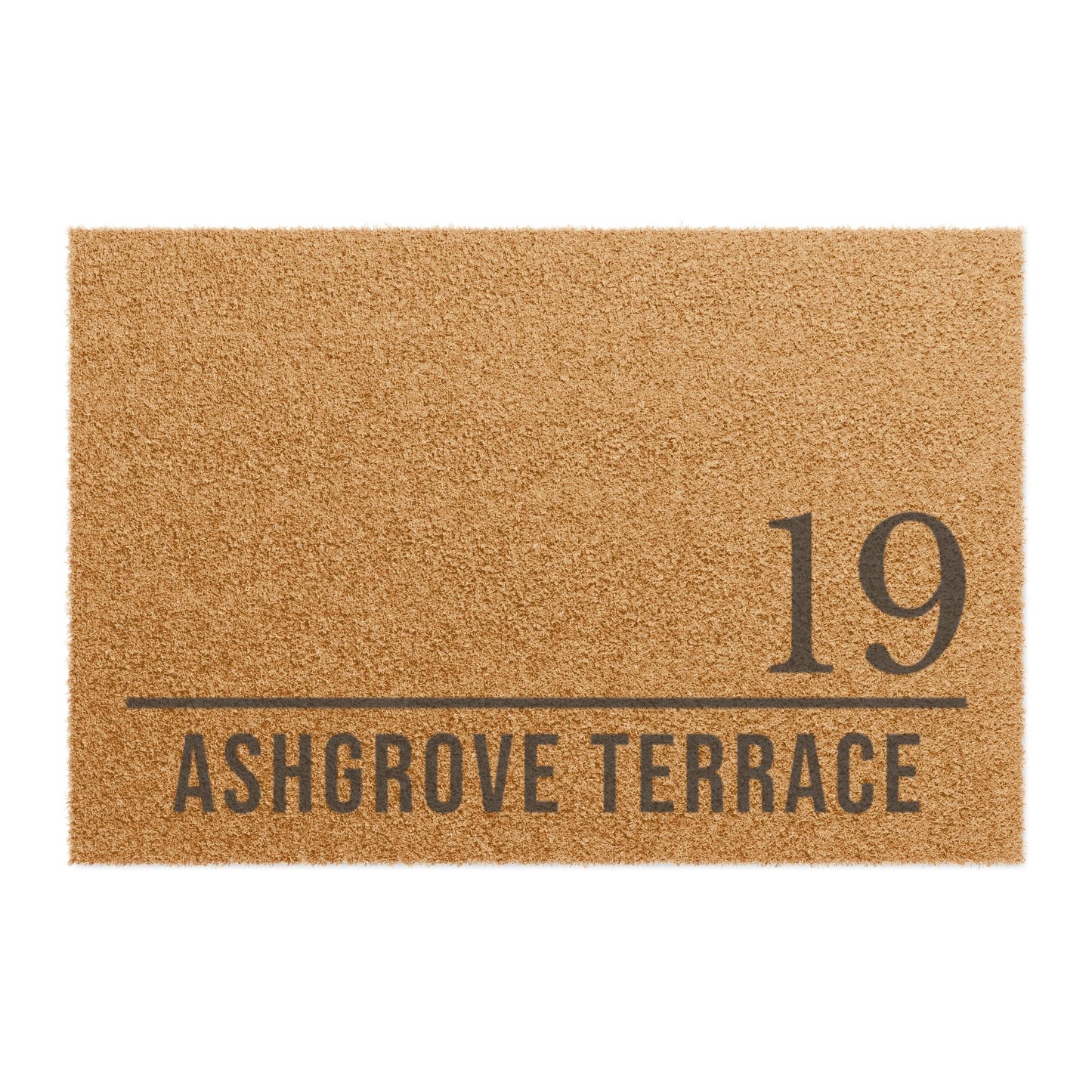 Personalized Front Door Doormat | Custom Printed Address Mat | New Home Couple Gift