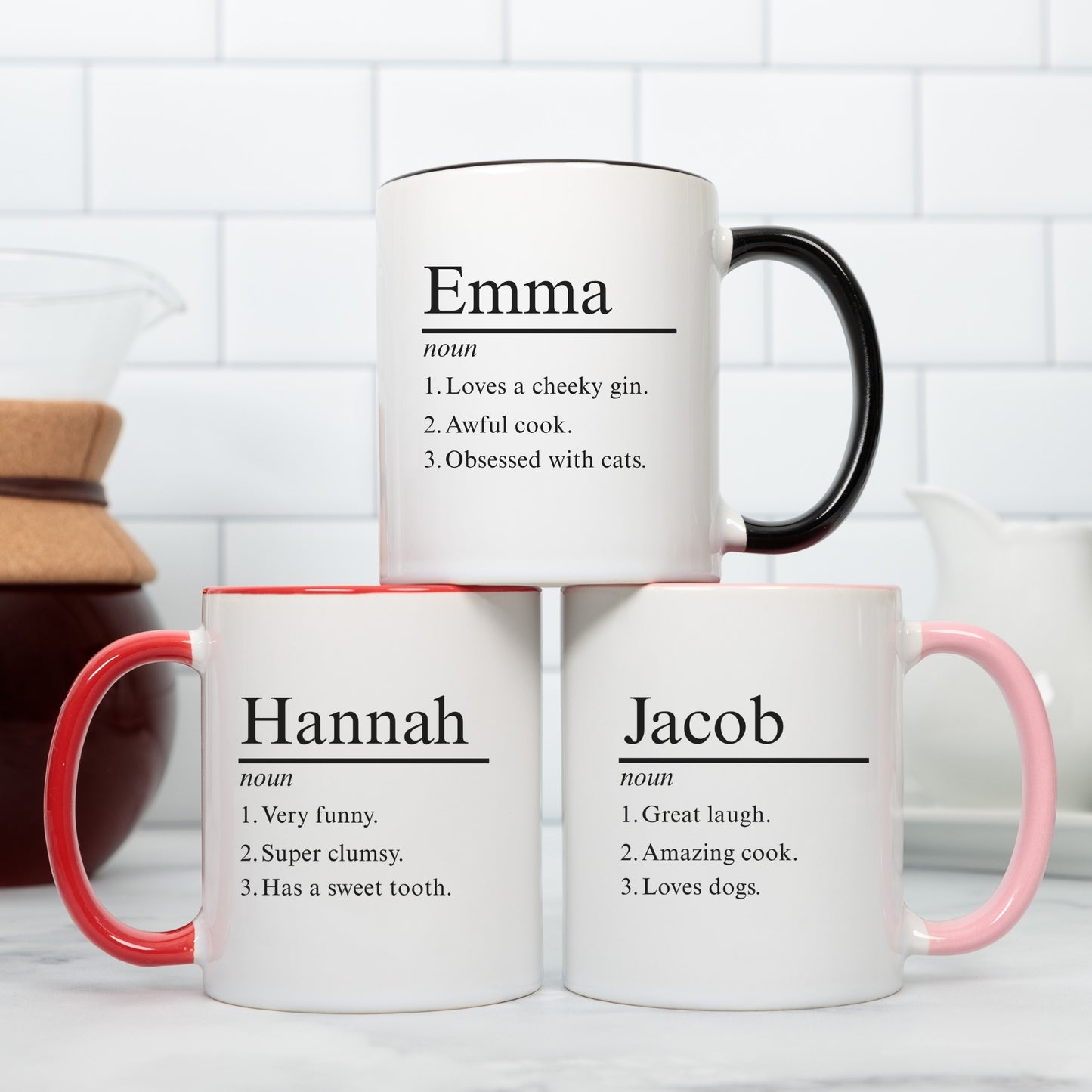 Personalized Name Definition Mug, Personalize Name Coffee Mug With Custom Definition, Custom Name Mug, Name Meaning Mug, Name Definition Cup