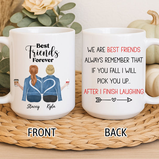 I Will Pick You After Personalized Coffee Mug | Custom Best Friend Gift Mug